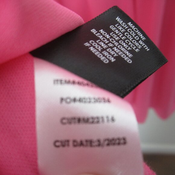 Torrid NEW Size 3 Mini Washable Gauze Hi Low Waist Tunic Dress Knee Length Pink - Picture 12 of 12